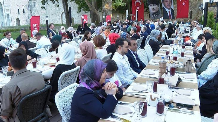 15 Temmuz şehit aileleri ve gazileri bir araya geldi