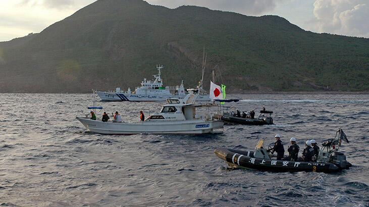 Çin gemileri Japonya karasularını ihlal etti