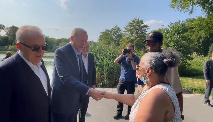 Cumhurbaşkanı Erdoğan'dan Central Park'ta 'sigara' uyarısı! 'Bıraksın sigarayı'