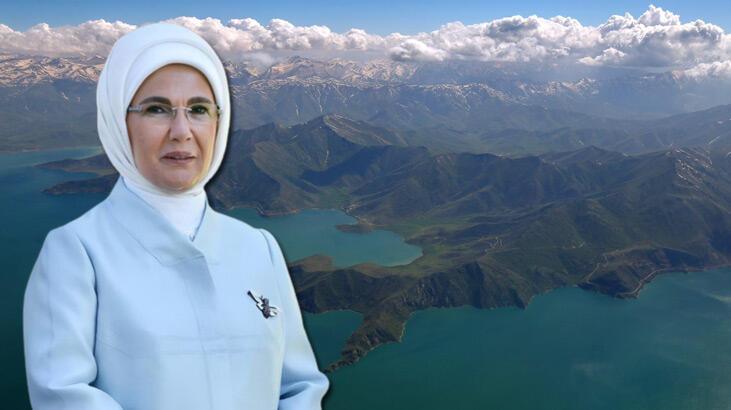 Emine Erdoğan'dan Van Gölü paylaşımı: 'Bu adım, sadece bir başlangıç'