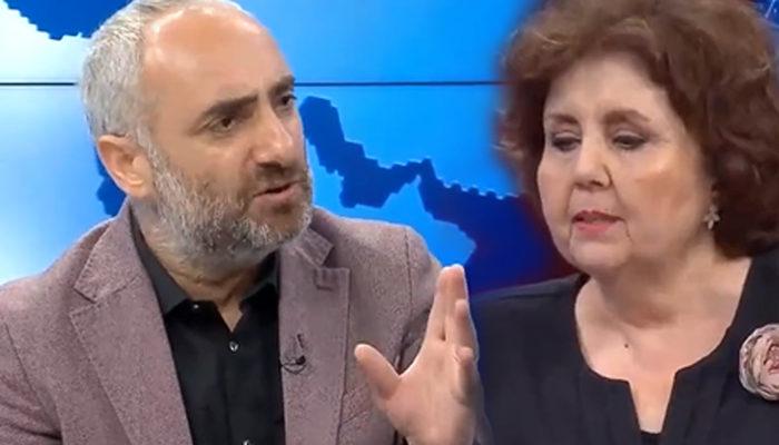 Gazeteci Ayşenur Arslan ve İsmail Saymaz canlı yayında birbirine girdi: Konuğum olduğun için susuyorum