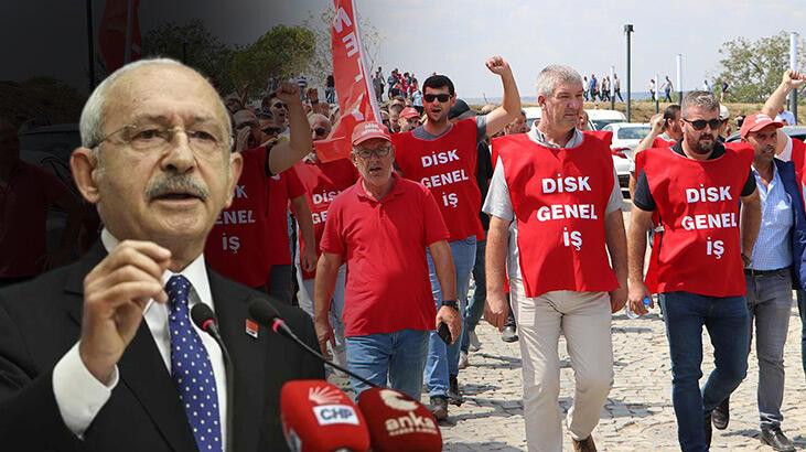 Kılıçdaroğlu'nun katılacağı açılış öncesi belediye işçilerinden 'ek zam' eylemi