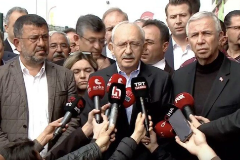 CHP Genel Başkanı Kemal Kılıçdaroğlu, deprem bölgesinde