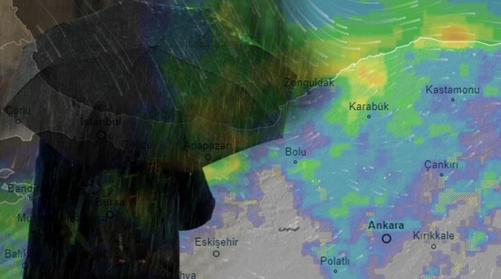 Meteoroloji'den 32 il için uyarı: Kuvvetli yağışa dikkat