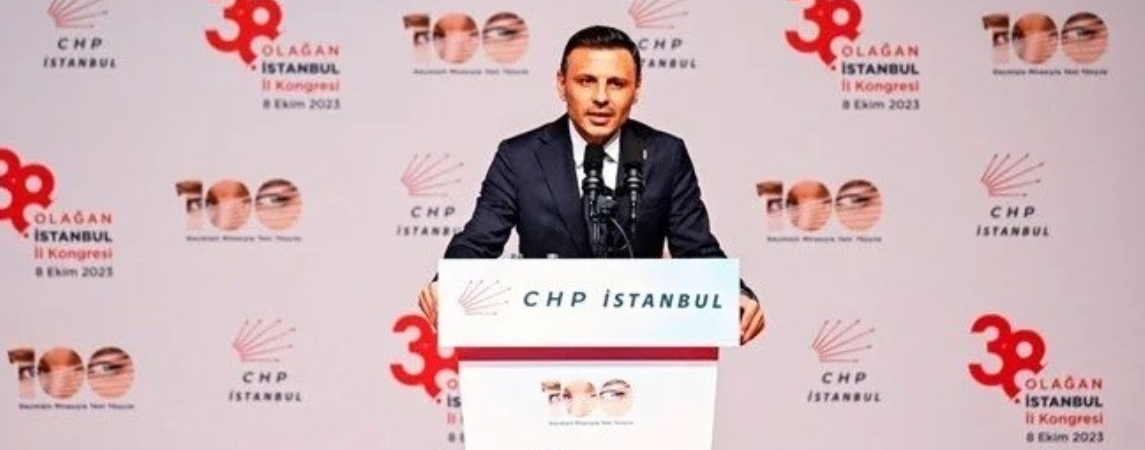 CHP’de İstanbul İl Başkanı Değişti! Özgür Çelik CHP’de yeni İstanbul İl Başkanı Oldu!