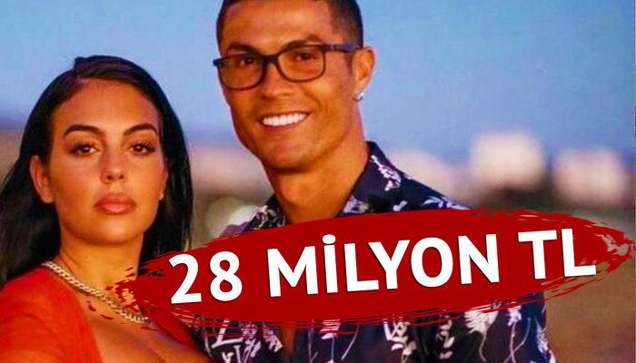 Ronaldo'ya eşi Georgina Rodriguez'den görülmemiş hediye! Fiyatı dudak uçuklattı