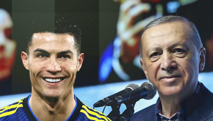 Cumhurbaşkanı Recep Tayyip Erdoğan, Cristiano Ronaldo'nun yeni adresini duyurdu! 