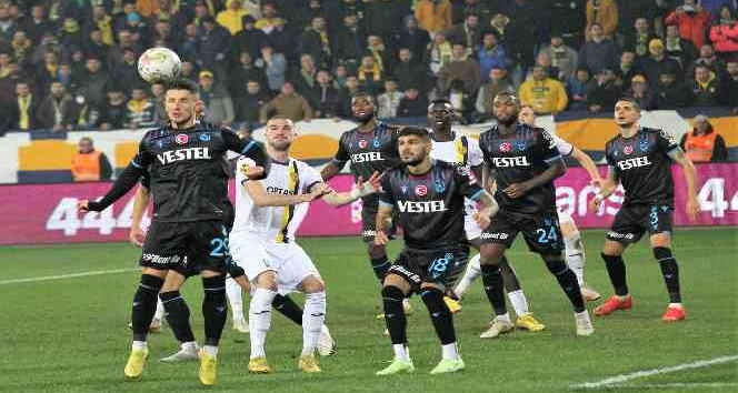 Spor Toto Süper Lig: MKE Ankaragücü: 1 - Trabzonspor: 1 (Maç sonucu)